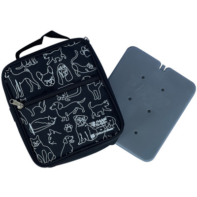 Fridge To Go Medium Insulated Lunch Bag - Cats & Dogs