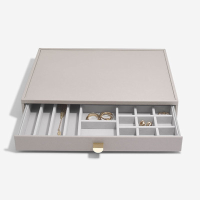 Stackers Supersize Drawer All in One Jewellery Box Layer - Taupe