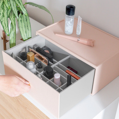 Stackers Supersize Makeup Organiser Drawer Deep - Blush