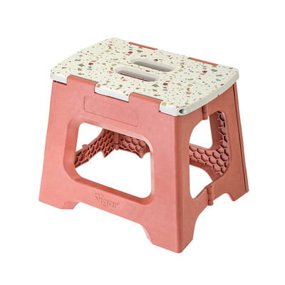 Vigar Compact 32cm Folding Step Stool - Terrazzo