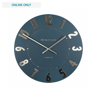Thomas Kent Mulberry Wall Clock 30cm - Midnight Blue