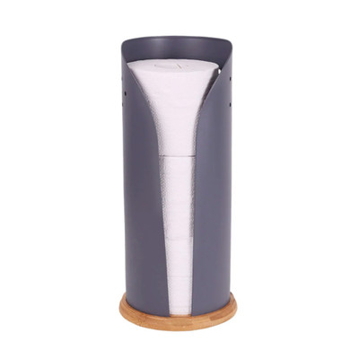 White Magic Eco Basics Toilet Roll Holder - Charcoal