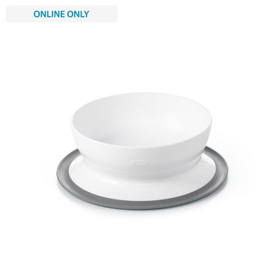 OXO Tot Stick & Stay Suction Bowl - Grey