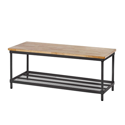 MeshWorks Entryway Bench Seat - Black