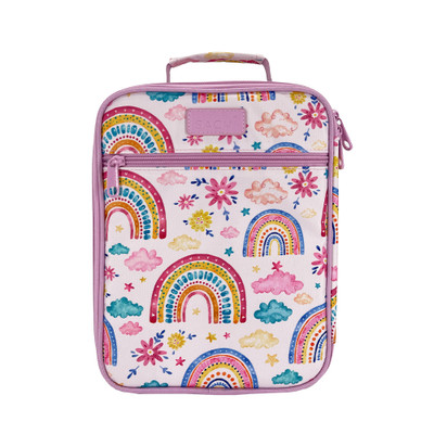 Sachi Insulated Junior Lunch Tote - Rainbow Sky