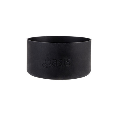 Oasis Silicone Bumper Base For Sports Bottle 1.1L - Black