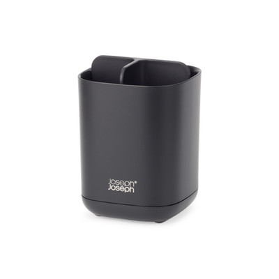 EasyStore Toothbrush Caddy in Grey/White