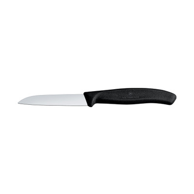 Victorinox Paring Knife Pointed Tip Straight Edge - Black