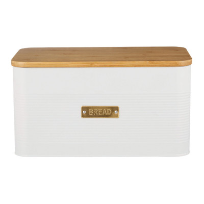 Typhoon Otto Square Bread Bin - White