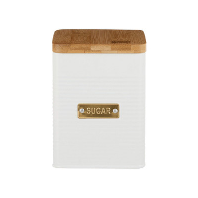 Typhoon Otto Square Sugar Canister - White