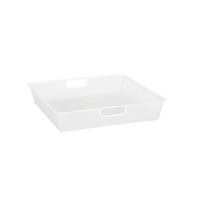 elfa 40 Mesh Drawer for Gliding Frame W427mm x H85mm - White