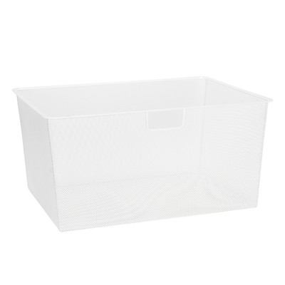 elfa 40 Mesh Drawer for Gliding Frame W580mm x H285mm - White