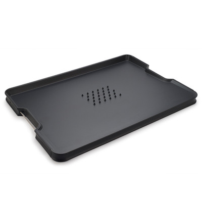 Joseph Joseph Cut&Carve Plus Chopping Board Extra Large - Black