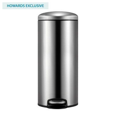 EKO Maggey Step Bin 30L - Silver