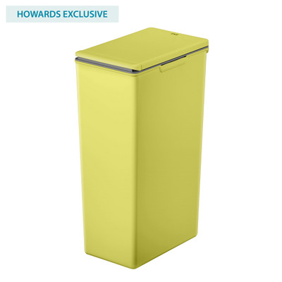 EKO Morandi Interlocking Touch Rubbish Bin 30L - Lime