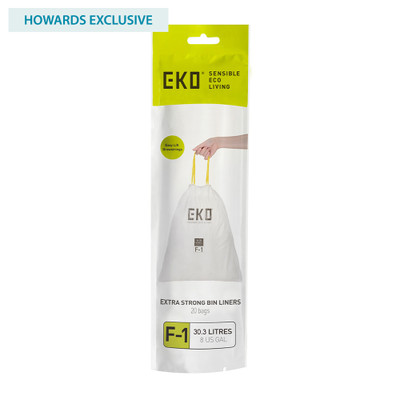 EKO Bin Liners 30.3L Code F-1 - 20 Pack