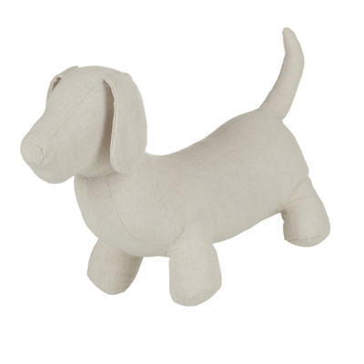 Amalfi Dash Dog Doorstop - Taupe