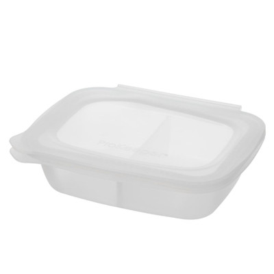 Progressive Softbox Silicone Divided Food Container - 2 Cup