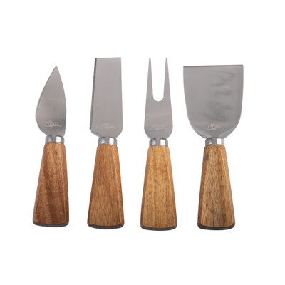 Pizzazz Mini Cheese Knives - 4 Pack