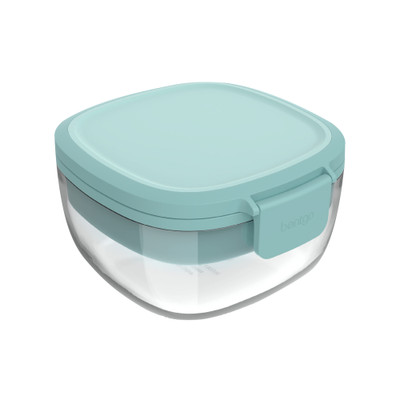 Bentgo All-In-One Glass Salad Container - Coastal Seaglass