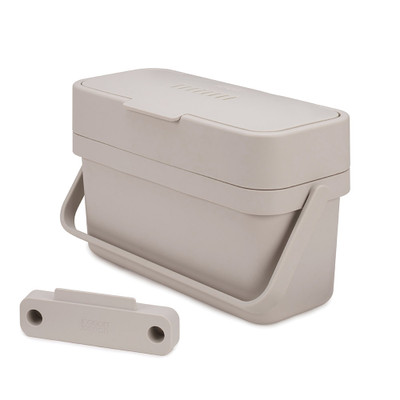 Joseph Joseph Compo 4 Easy-Fill Food Waste Caddy - Grey
