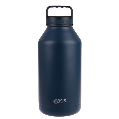 Oasis Insulated Stainless Steel Titan Drink Bottle 1.9L - Navy