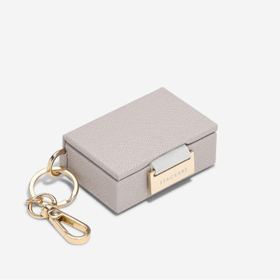 Stackers Nano Keyring Jewellery Box - Taupe
