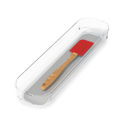 madesmart Narrow Drawer Organiser Large - Clear