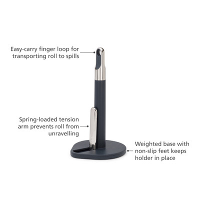 Joseph Joseph Hold Paper Towel Holder | Howards Storage World