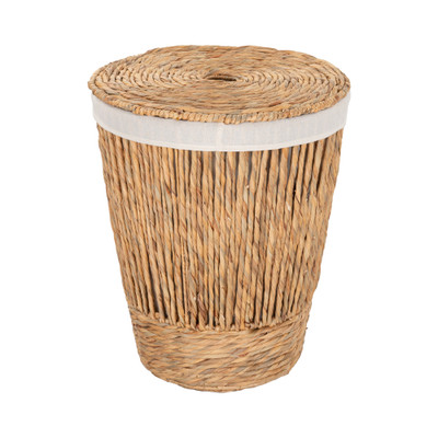 Howards Water Hyacinth Laundry Hamper - Round