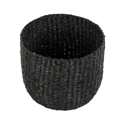 Howards Soft Seagrass Basket Small - Black