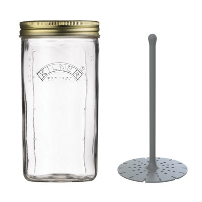 Kilner Glass Pickle Jar with Lifter - 1 Litre