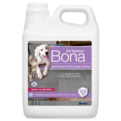Bona Pet Hard Surface Floor Cleaner Refill - 2.5L