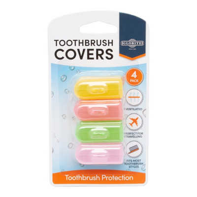 Globite Toothbrush Covers - 4 Pack