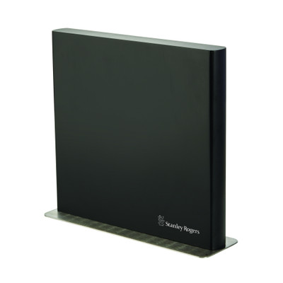Stanley Rogers Double Sided Magnetic Knife Block - Matte Black