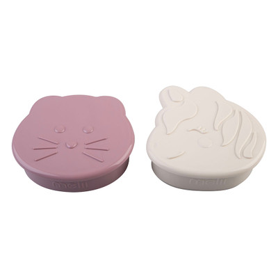 Melii Luxe 3-in-1 Kids Sandwich Cutters - Unicorn/Cat