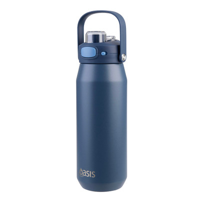 Oasis Capri Insulated Stainless Steel Drink Bottle 750ml - Indigo