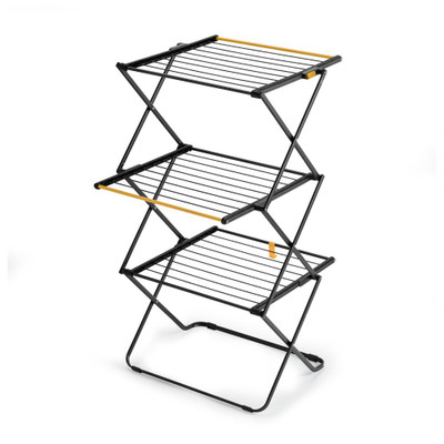 Joseph Joseph AirFrame 3 Tier Clothes Airer - Black