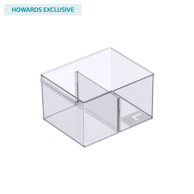 Howards Eco Short Storage Tub with Divider - Large