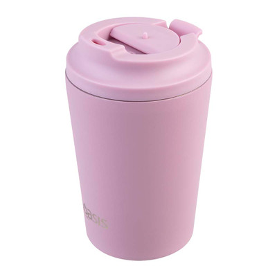 Oasis Stainless Steel Insulated Coffee Cup 360ml - Blush