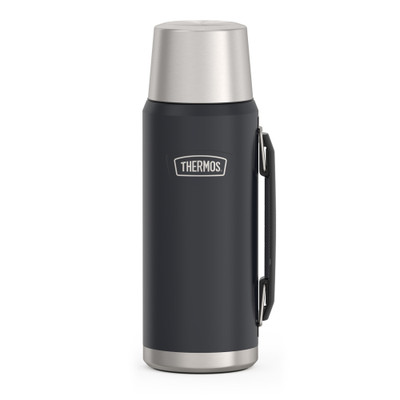Thermos Icon Insulated Beverage Bottle Flask 1.2L - Granite