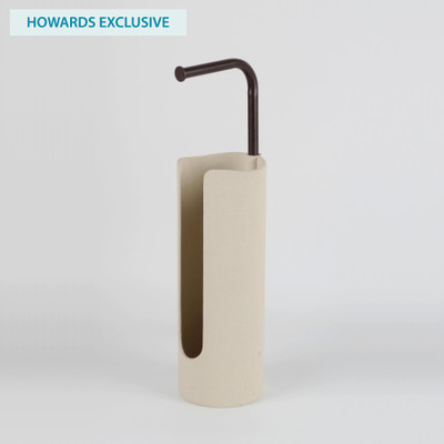 Howards Sandy Toilet Roll Dispenser Holder
