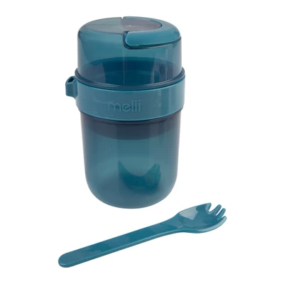 Melii Luxe On The Go Food Container 780ml - Blue
