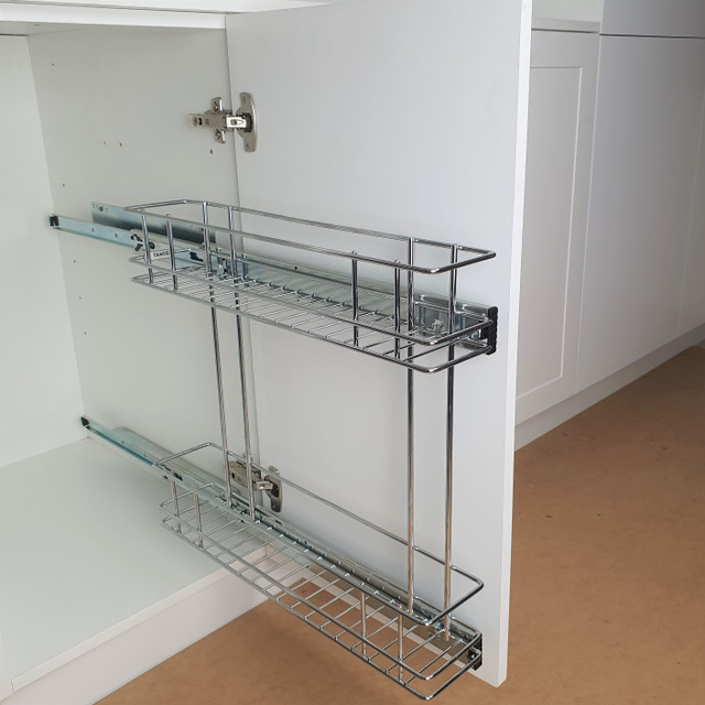 Tansel Door Mount Spice Rack Stainless Steel Howards Storage World