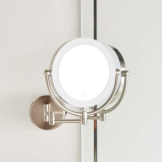 Signature Collection Wall Mounted Magnifying LED Makeup Mirror