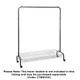Regular Garment Rack - Black | Howards Storage World