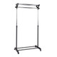 Howards Extendable Garment Rack With Top Shelf | Howards Storage World