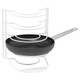 Howards Powder Coated Wire Tiered Pot & Pan Rack - White | Howards ...