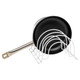 Howards Powder Coated Wire Tiered Pot & Pan Rack - White | Howards ...
