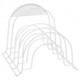 Howards Powder Coated Wire Tiered Pot & Pan Rack - White | Howards ...